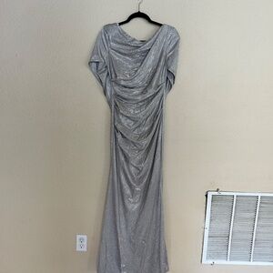 Silver Formal Gown